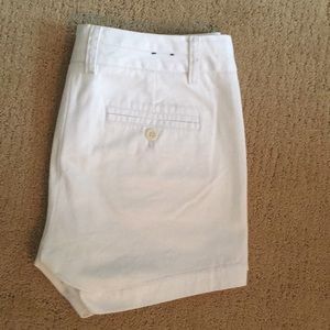 J. Crew White Chino Shorts, Size 2, 4” Inseam